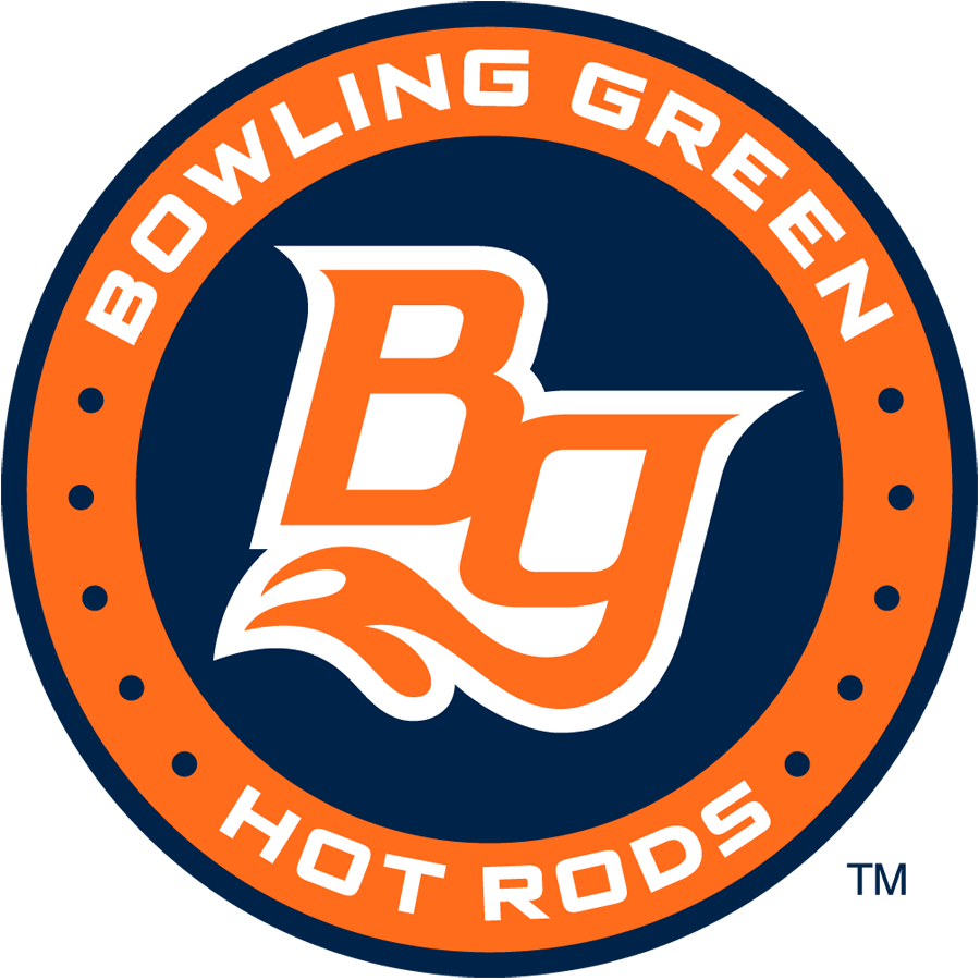 Bowling Green Hot Rods 2016-Pres Primary Logo iron on paper